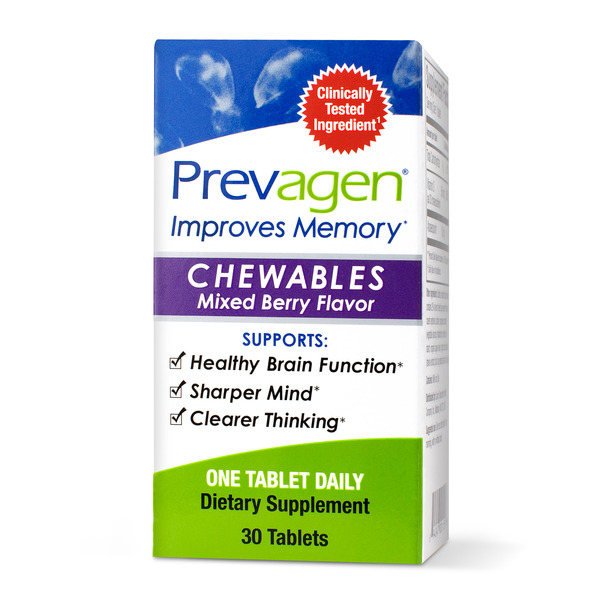 Brain & Memory Support Prevagen Regular Strength Chewables - Mixed Berry Flavor hero