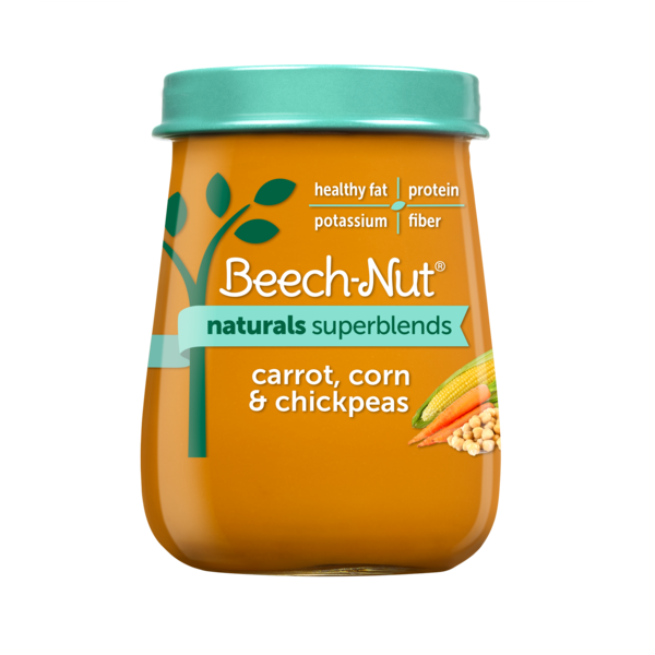 Baby Food & Formula Beech-Nut Superblends Jar, Carrot, Corn, Chickpea hero