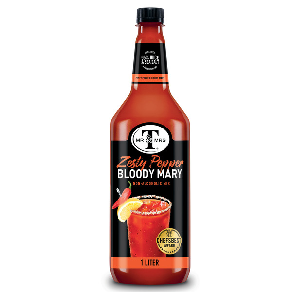 Spices & Seasonings Mr & Mrs T Zesty Pepper Bloody Mary Mix hero