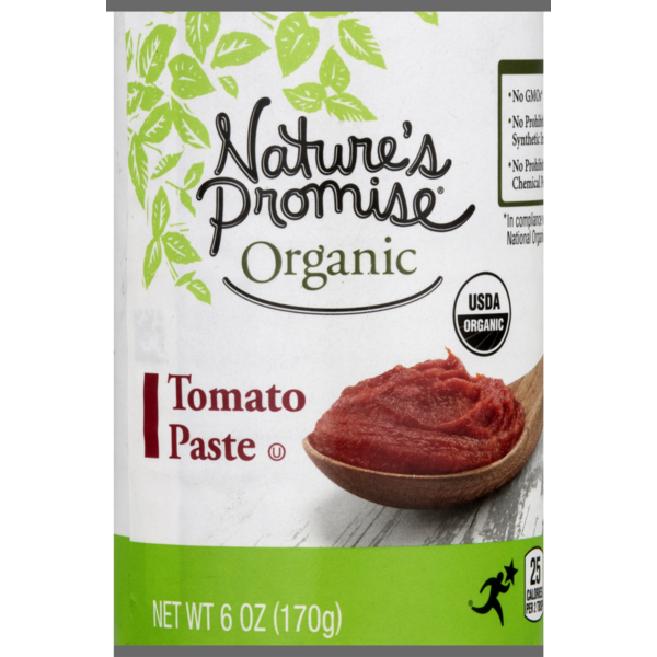 Pasta Sauce Nature's Promise Organic Tomato Paste hero