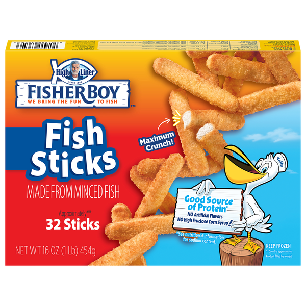 Frozen Meat & Seafood Fisher Boy Fish Sticks hero