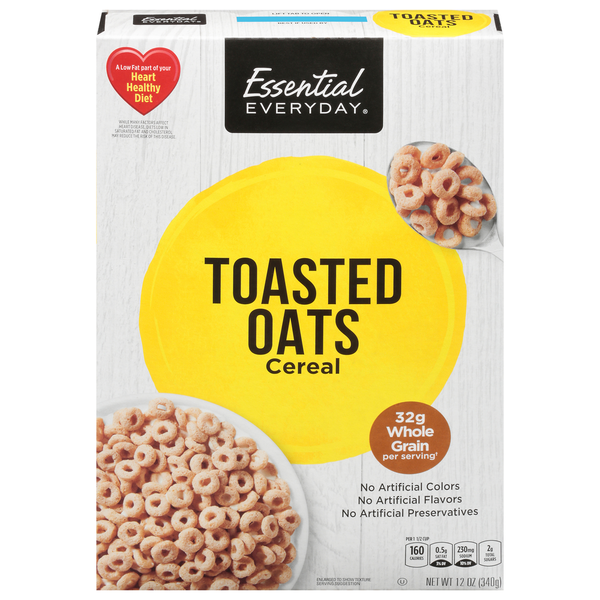 Cereal Essential Everyday Cereal, Toasted Oats hero