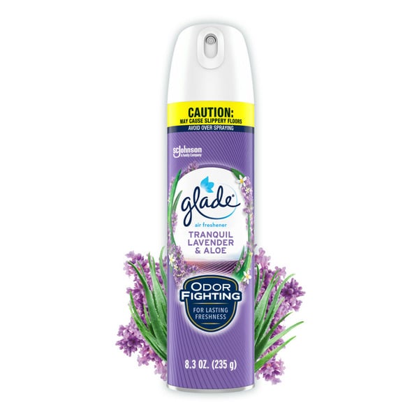 Air Fresheners & Candles Glade Air Freshener Spray for Home, Tranquil Lavender & Aloe Scent hero