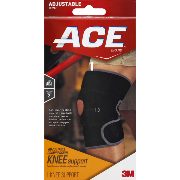 First Aid ACE Knee Support, Adjustable, Moderate Support hero