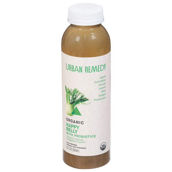 Juice & Nectars Urban Remedy Juice, Organic, Happy Belly hero