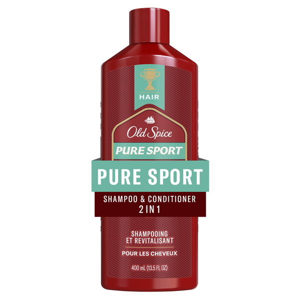 Hair Care Old Spice Pure Sport 2in1 Shampoo and Conditioner for Men hero