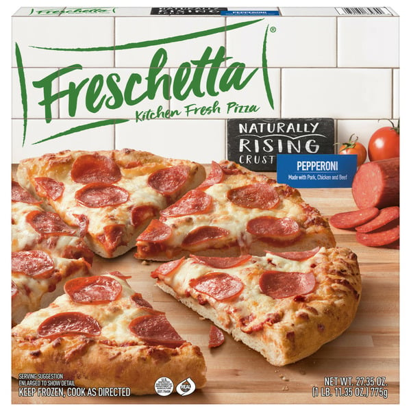 Frozen Pizza Freschetta Naturally Rising Crust Pepperoni Pizza hero