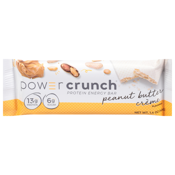 Protein & Nutritional Bars Power Crunch Protein Energy Bar, Peanut Butter Creme Flavored hero