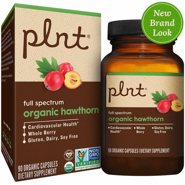 Plnt Organic Hawthorn Capsules hero