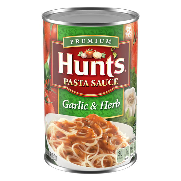 Pasta Sauce & Marinades Hunt's Garlic & Herb Pasta Sauce hero