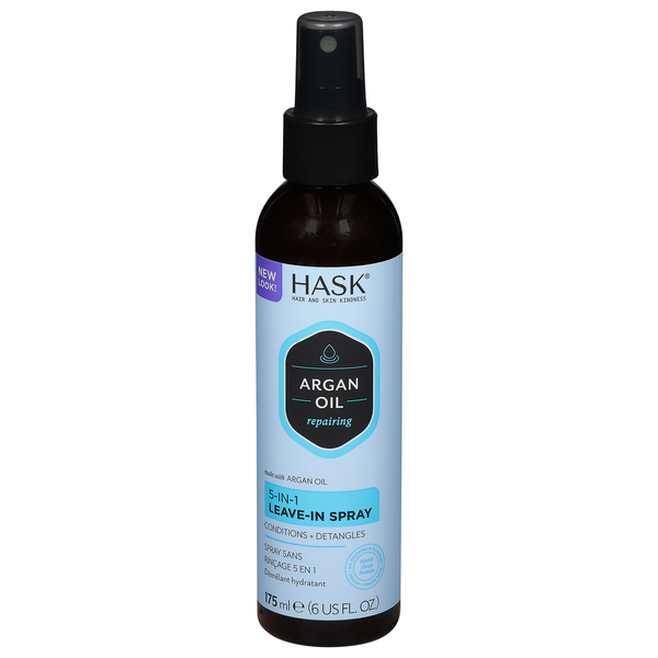 Hair Care HASK Leave-In Spray, 5-In-1, Argan Oil hero