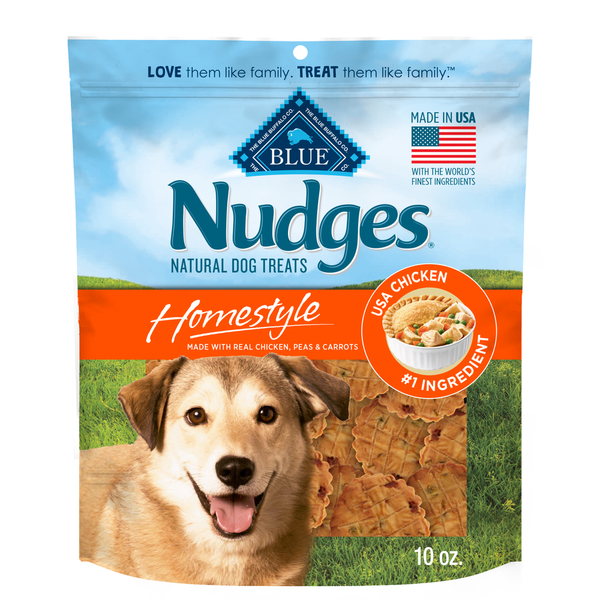 Dog Food & Care Blue Buffalo Nudges Homestyle Natural Dog Treats, Chicken hero