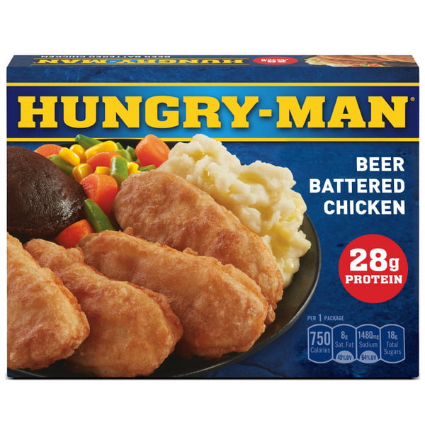 Meals Hungry-Man Beer Battered Chicken Frozen Meal hero