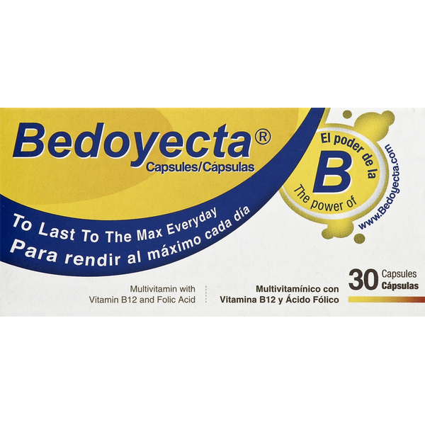 Vitamins & Supplements Bedoyecta Multivitamin, Capsules hero