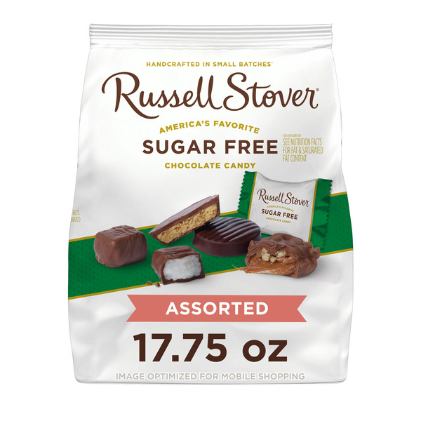 Candy & Chocolate Russell Stover Sugar Free Assorted Chocolate Candy hero