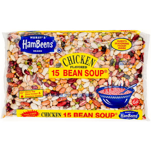 Grains, Rice & Dried Goods Hurst's HamBeens Chicken 15 BEAN SOUP hero