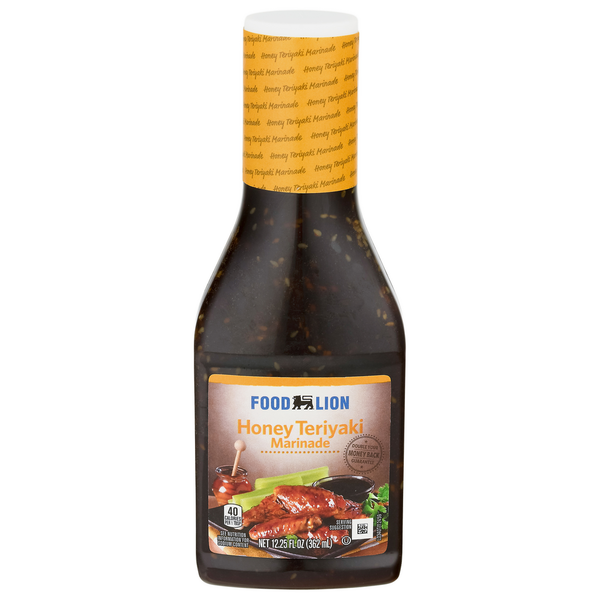 Marinades & Meat Preparation Food Lion Honey Teriyaki Marinade hero