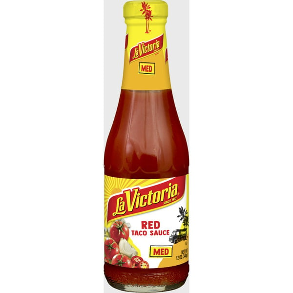 Latino Foods La Victoria Medium Red Taco Sauce hero