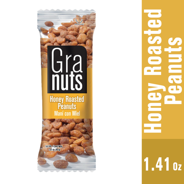 Nuts, Seeds & Dried Fruit Granuts Honey Peanuts hero