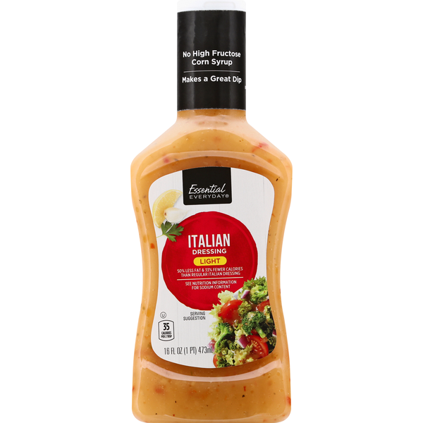 Salad Dressing & Toppings Essential Everyday Dressing, Italian, Light hero