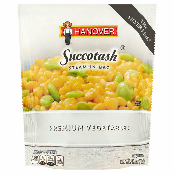 Frozen Produce Hanover Steam-in-bag Succotash Premium Vegetables hero