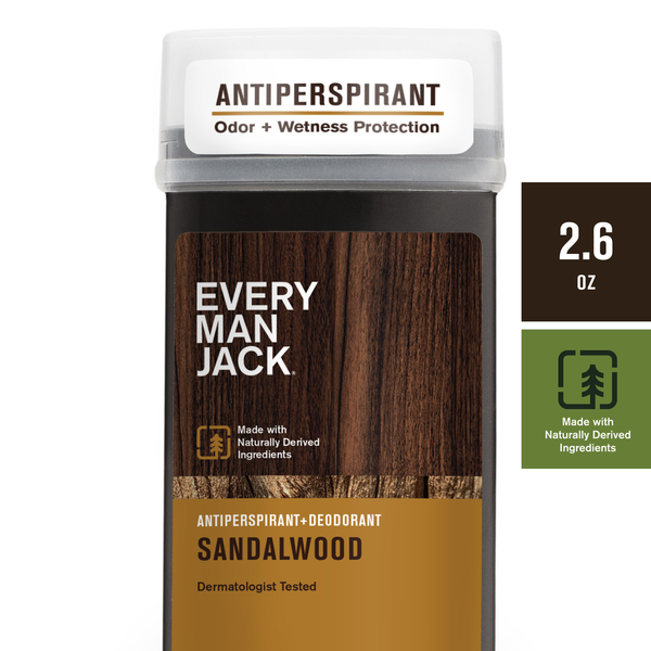 Deodorants Every Man Jack Men’s Sandalwood Antiperspirant Deodorant hero