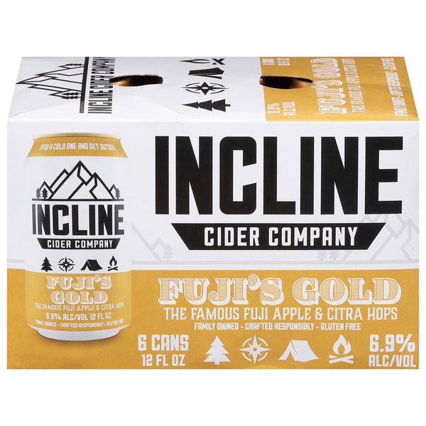 Beers & Coolers Incline Cider Cider, Fuji's Gold hero