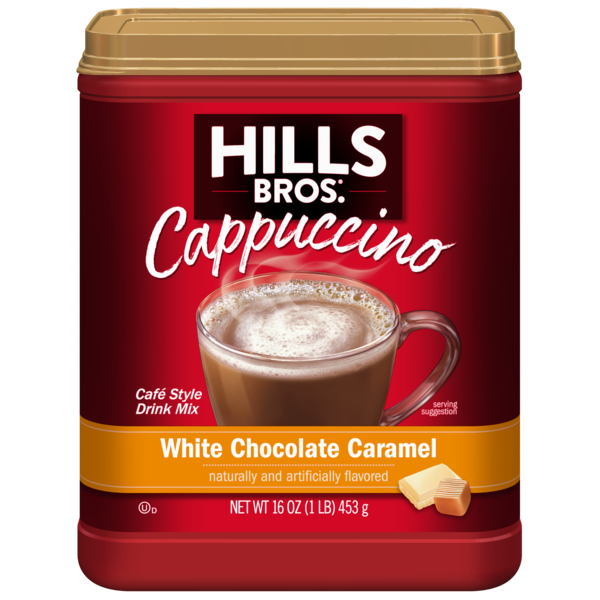 Coffee Hills Bros. Drink Mix, White Chocolate Caramel hero