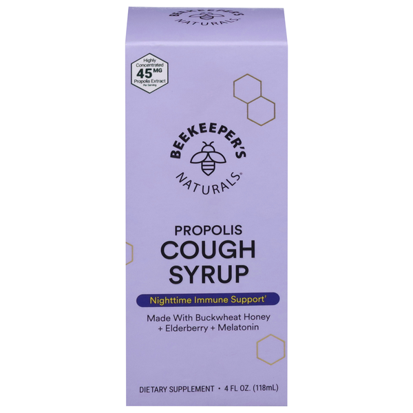 Dietary Supplements Beekeeper's Naturals Cough Syrup, Propolis hero