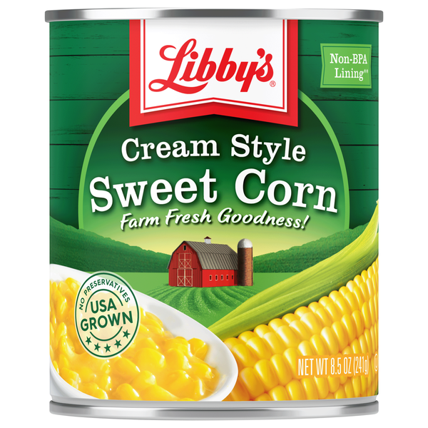 Libby's Sweet Corn, Cream Style hero