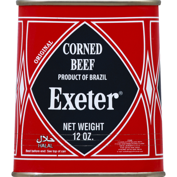 Canned Meat & Seafood Exeter Corned Beef, Original hero