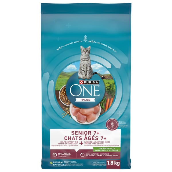 Cat Food & Care Purina ONE +Plus Senior 7+ Chicken hero