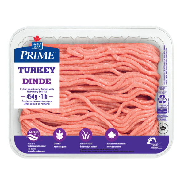 Packaged Poultry Prime Extra Lean Ground Turkey hero