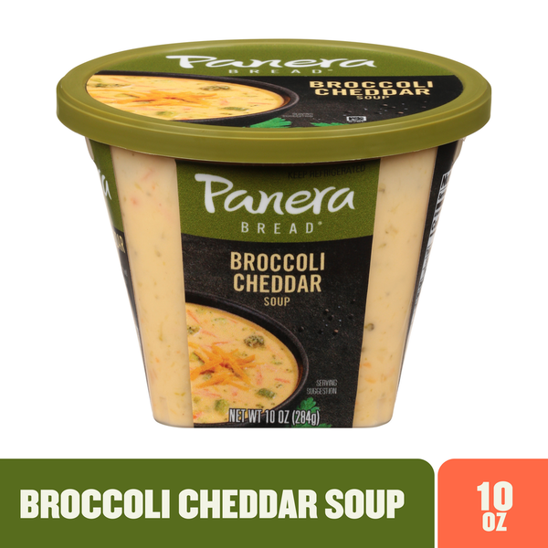 Soup, Broth & Bouillon Panera Bread Broccoli Cheddar Soup Cup hero