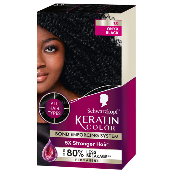 Hair Care Schwarzkopf Intense Caring Color Onyx Black with K-Bond-Plex hero