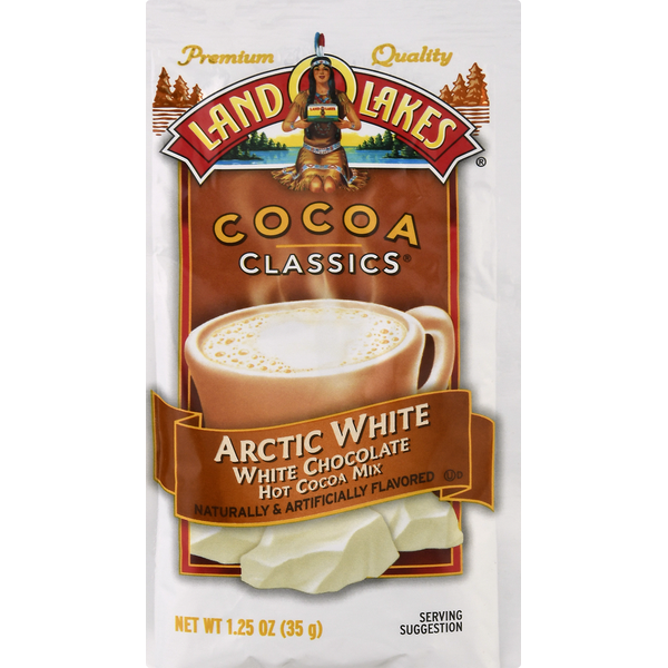 Cocoa & Drink Mixes Land O Lakes Hot Cocoa Mix, White Chocolate, Arctic White hero