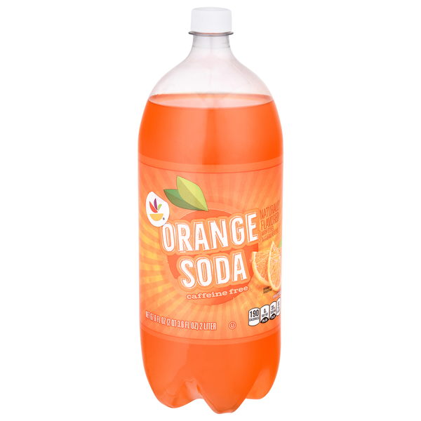 Soft Drinks Store Brand Soda, Orange hero