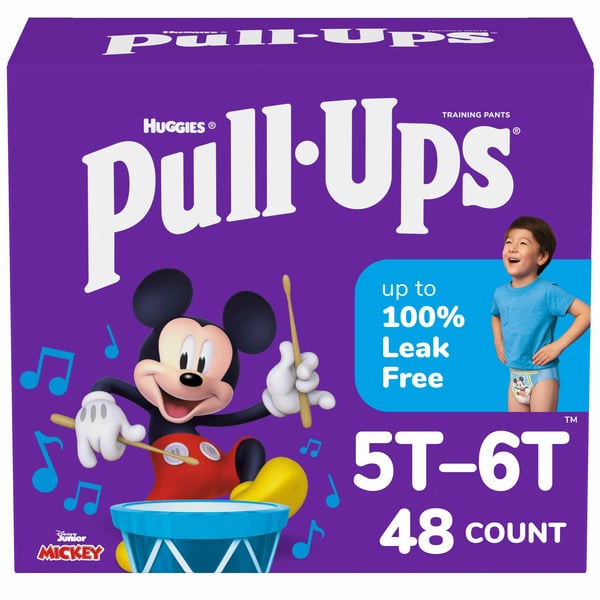 Pull-Ups Boys' Potty Training Pants, 5T-6T (50+ lbs) hero