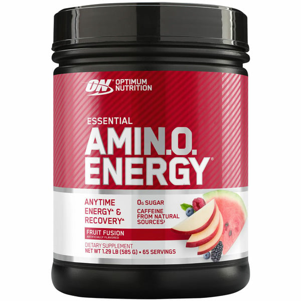 Pre-Workout Optimum Nutrition Amino Energy Powder, Fruit Fusion hero