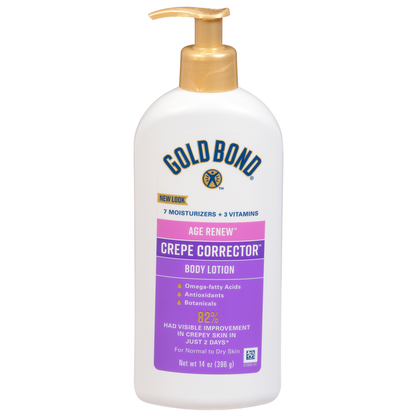 Gold Bond Body Lotion, Crepe Corrector hero