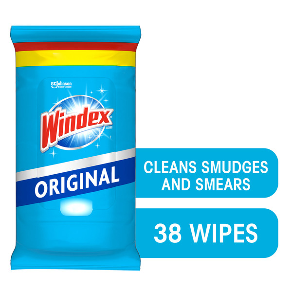 Cleaning Products Windex Glass and Surface Wipes, Original hero