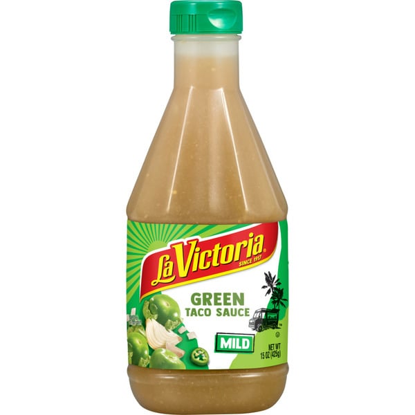 Latino Foods La Victoria Mild Green Taco Sauce hero