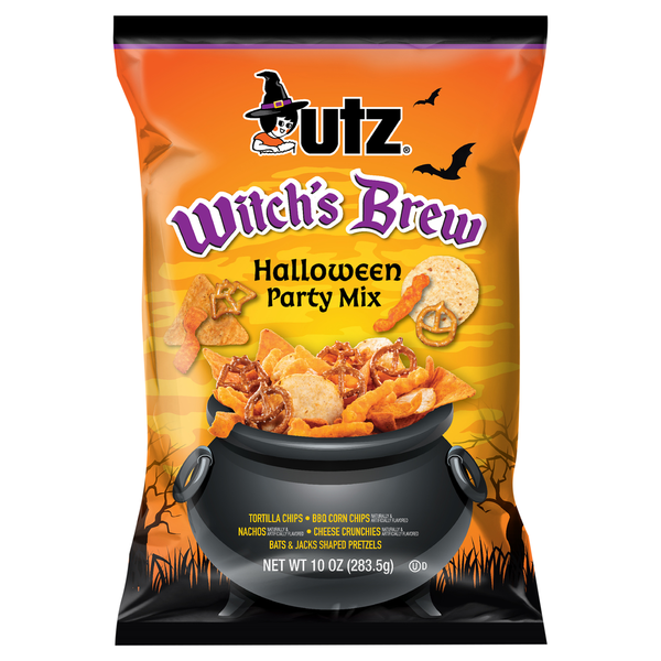 Trail Mix & Snack Mix Utz Tortilla Chips, Party Mix, Halloween, Witch's Brew hero