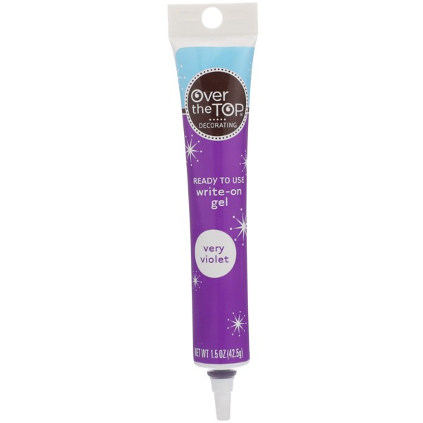 Baking Supplies & Decor Over The Top Very Violet Write-On Gel hero