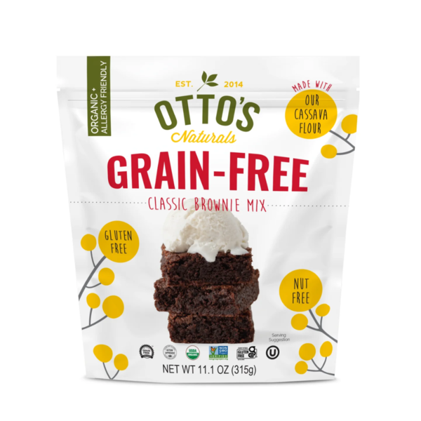 Doughs, Gelatins & Bake Mixes Otto's Naturals Grain-Free Classic Brownie Mix hero