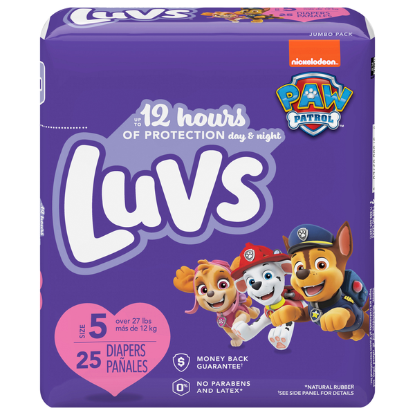 Diapers & Wipes Luvs Ultra Leakguards Diapers, Size 5 (Over 27 lb) hero