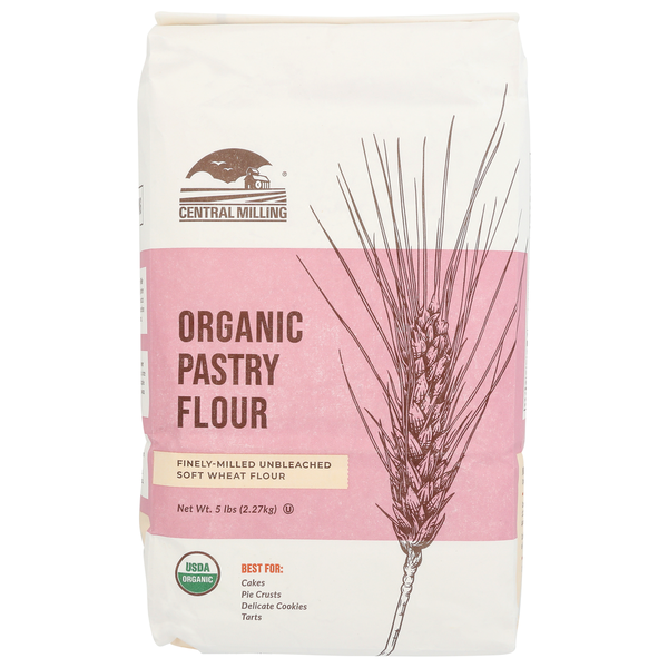 Bulk Cereals, Flours & Powders Central Milling Company Organic Pastry Flour hero