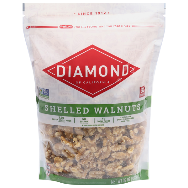 Nuts, Seeds & Dried Fruit Diamond Walnuts, Shelled hero