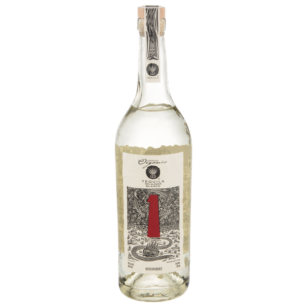 Tequila 123 Organic Tequila Organic 100% de Agave Blanco Tequila 1 hero