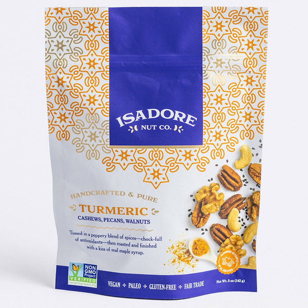 Nuts, Seeds & Dried Fruit Isadore Nut Co. Turmeric Mixed Nuts hero